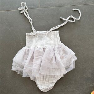 Angel Dear White Tulle Dress